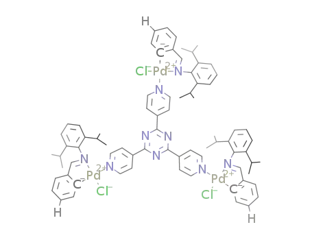 [Pr(C<sub>6</sub>H<sub>4</sub>CH=NC<sub>6</sub>H<sub>3</sub>-2,6-iPr<sub>2</sub>)Cl]2(tpt)