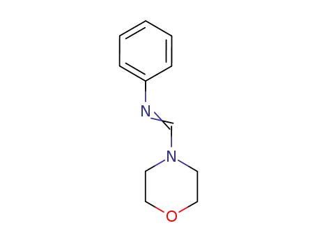 Molecular Structure of 1783-36-4 (Morpholine, 4-[(phenylimino)methyl]-)