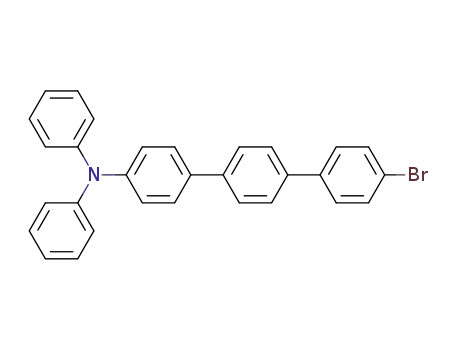 Molecular Structure of 668493-37-6 ([1,1':4',1''-Terphenyl]-4-amine, 4''-bromo-N,N-diphenyl-)