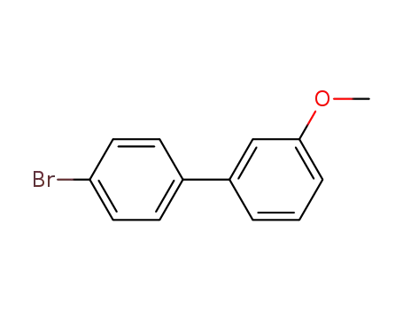 Molecular Structure of 74447-69-1 (4-BROMO-3'-METHOXYBIPHENYL)