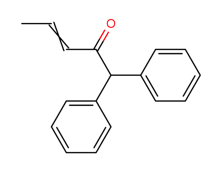 Diphenylmethyl-propenyl-<sup>(1)</sup>-keton