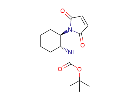 tert-butyl ((1R,2R)-2-(2,5-dioxo-2,5-dihydro-1H-pyrrol-1-yl)cyclohexyl)carbamate