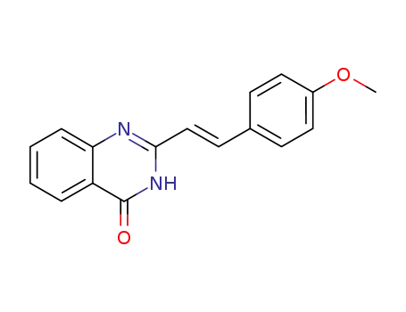 2-[2-(4-methoxyphenyl)ethenyl]quinazolin-4(1H)-one