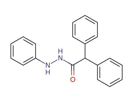 Molecular Structure of 19127-31-2 (Benzeneacetic acid, a-phenyl-, 2-phenylhydrazide)
