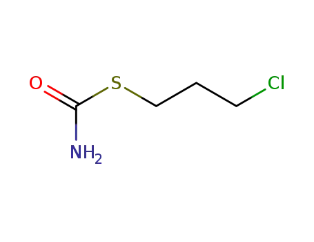 Molecular Structure of 17494-72-3 (Carbamothioic acid S-(3-chloropropyl) ester)