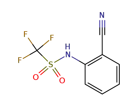 메탄술폰아미드, N-(2-시아노페닐)-1,1,1-트리플루오로-