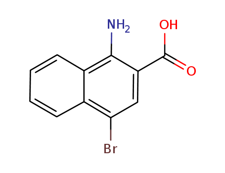 1-amino-4-bromo-2-naphthoic acid