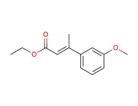 3-(3-methoxyphenyl)-2-butenoic acid ethyl ester