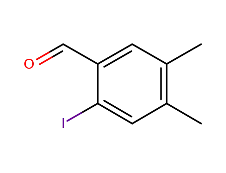 2-iodo-4,5-dimethylbenzaldehyde