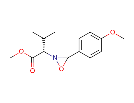 (S)-2-[3-(4-Methoxy-phenyl)-oxaziridin-2-yl]-3-methyl-butyric acid methyl ester