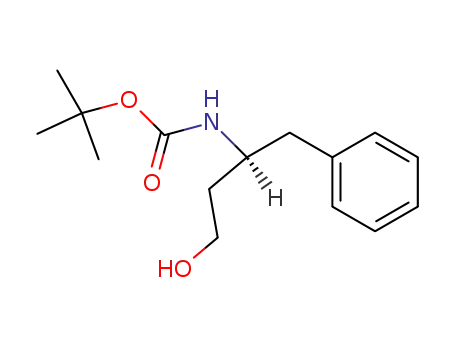 Carbamic acid, [3-hydroxy-1-(phenylmethyl)propyl]-, 1,1-dimethylethyl
ester, (S)-