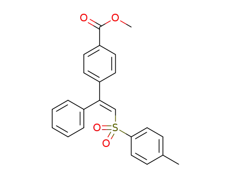 (E)-2-(4'-methoxycarbonylphenyl)-1-(4'-methylphenylsulfonyl)-2-phenylethene