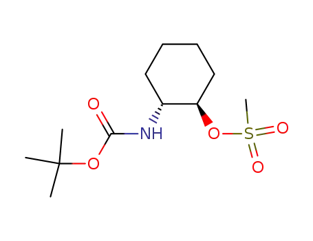 Carbamic acid, [(1R,2R)-2-[(methylsulfonyl)oxy]cyclohexyl]-,
1,1-dimethylethyl ester