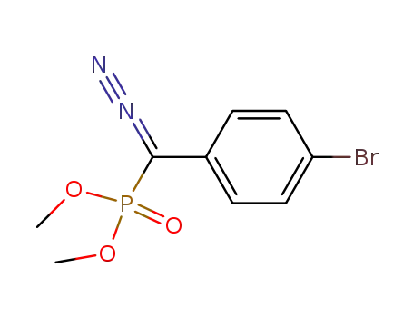 dimethyl ((4-bromophenyl)(diazo)methyl)phosphonate