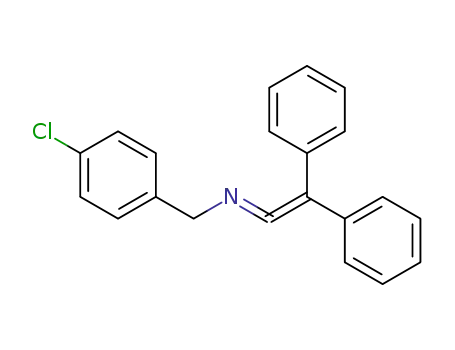 Benzenemethanamine, 4-chloro-N-(diphenylethenylidene)-