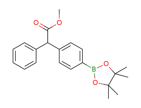 methyl 2-phenyl-2-(4-(4,4,5,5-tetramethyl-1,3,2-dioxaborolan-2-yl)phenyl)acetate