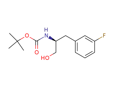 (S)-TERT-부틸(1-(3-FLUOROPHENYL)-3-HYDROXYPROPAN-2-YL)카르바메이트