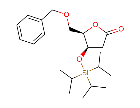 (4R,5R)-5-(benzyloxymethyl)-4-(triisopropylsilyloxy)dihydrofuran-2(3H)-one