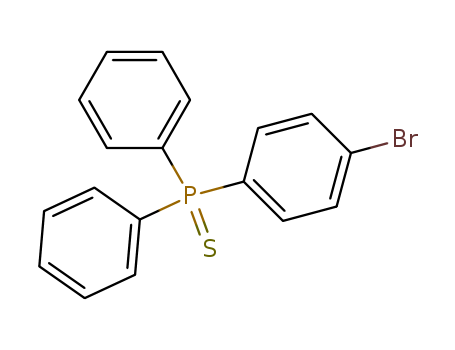 Phosphine sulfide, (4-bromophenyl)diphenyl-