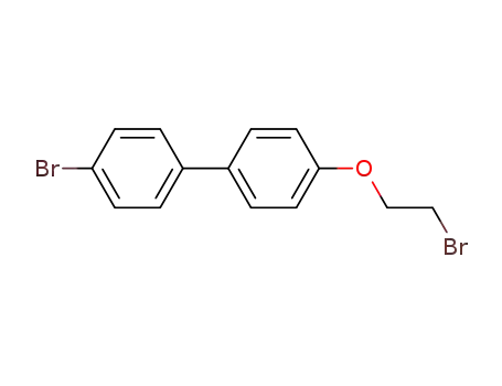 Molecular Structure of 877615-46-8 (1,1'-Biphenyl, 4-bromo-4'-(2-bromoethoxy)-)