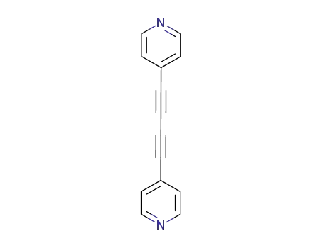 Molecular Structure of 91508-53-1 (Pyridine, 4,4'-(1,3-butadiyne-1,4-diyl)bis-)