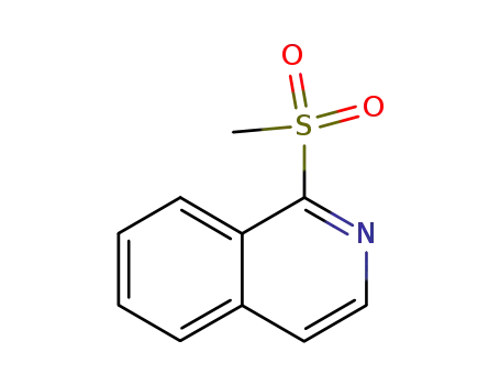 Molecular Structure of 17075-21-7 (1-(methylsulfonyl)isoquinoline)