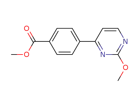 methyl 4-(2-methoxypyrimidin-4-yl)benzoate