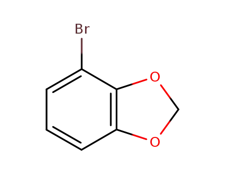 Molecular Structure of 6698-13-1 (4-BROMO-1,3-BENZODIOXOLE)