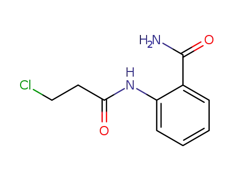 2-[(3-chloropropanoyl)amino]benzamide