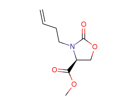 methyl (4S)-3-but-3-enyl-2-oxooxazolidine-4-carboxylate