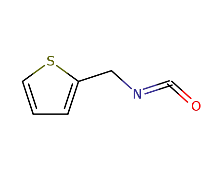Molecular Structure of 71189-20-3 (2-(isocyanatomethyl)thiophene(SALTDATA: FREE))