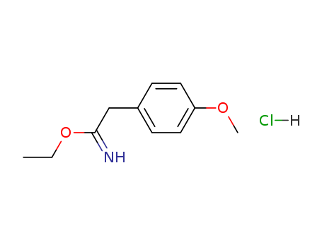 ethyl 2-(4-methoxyphenyl)acetimidate hydrochloride