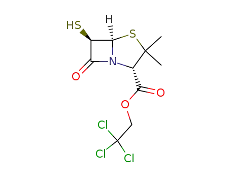 6β-mercapto-penicillanic acid 2,2,2-trichloro-ethyl ester