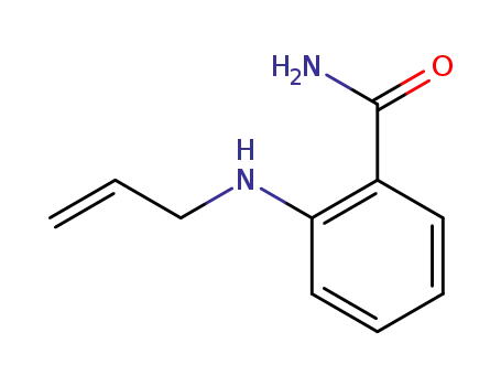 Molecular Structure of 28736-09-6 (Benzamide, 2-(2-propenylamino)-)