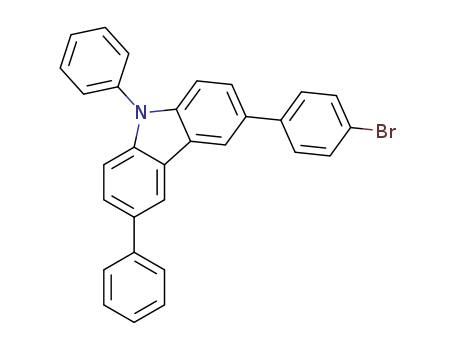 3-(4-Bromophenyl)-6,9-diphenyl-9H-carbazole