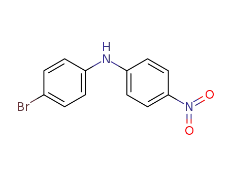 Molecular Structure of 40932-71-6 (4-Bromo-N-(4-nitrophenyl)benzenamine)