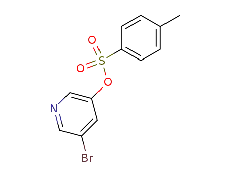 Molecular Structure of 458569-33-0 (5-bromopyridin-3-yl 4-methylbenzenesulfonate)