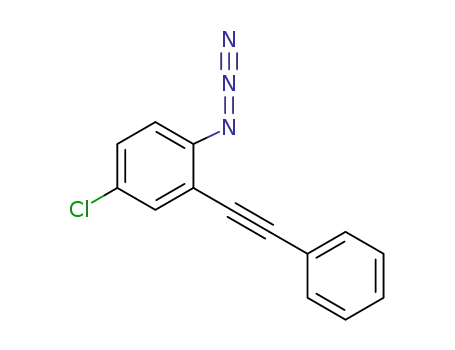 1-azido-4-chloro-2-(phenylethynyl)benzene