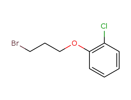 Molecular Structure of 50912-59-9 (1-(3-BROMOPROPOXY)-2-CHLOROBENZENE)