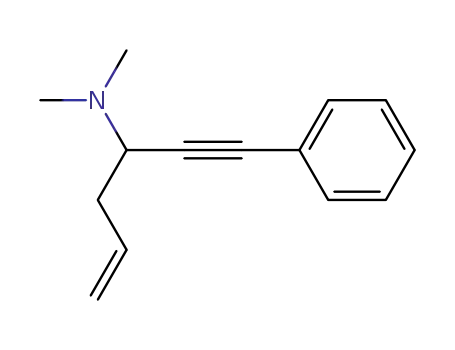 5-Hexen-1-yn-3-amine, N,N-dimethyl-1-phenyl-