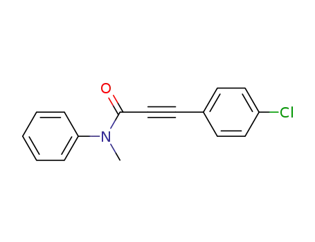 3-(4-chlorophenyl)-N-methyl-N-phenylprop-2-ynamide