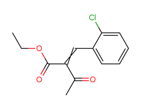 Butanoic acid,2-[(2-chlorophenyl)methylene]-3-oxo-, ethyl ester cas  15725-22-1
