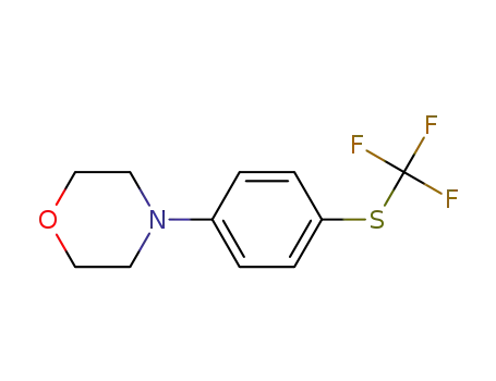 4-(4-((trifluoromethyl)thio)phenyl)morpholine