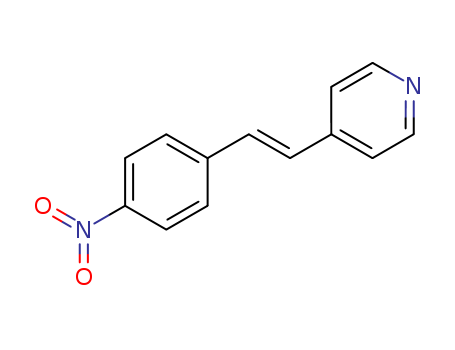 Pyridine, 4-[(1E)-2-(4-nitrophenyl)ethenyl]-