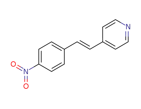 Pyridine, 4-[(1E)-2-(4-nitrophenyl)ethenyl]-