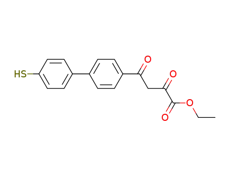 ethyl 4-(4'-mercapto<1,1'-biphenyl>-4-yl)-2,4-dioxobutanoate