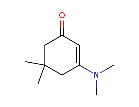 Molecular Structure of 31039-88-0 (3-(DIMETHYLAMINO)-5,5-DIMETHYL-2-CYCLOHEXEN-1-ONE)