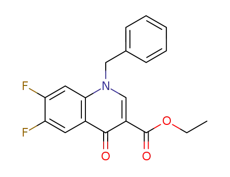 ethyl 1-benzyl-6,7-difluoro-4-oxo-1,4-dihydroquinoline-3-carboxylate