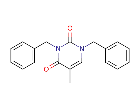 Molecular Structure of 78450-19-8 (dibenzyl-1,3 thymine)