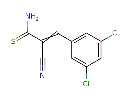 (Z)-2-Cyano-3-(3,5-dichloro-phenyl)-thioacrylamide